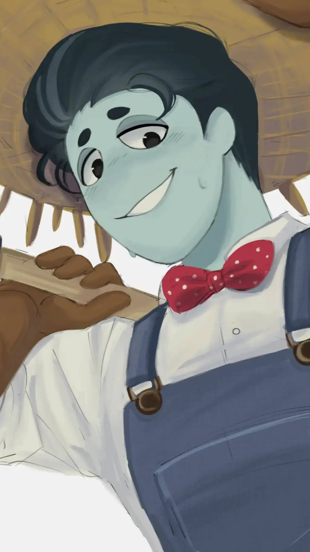 ai character: Oliver  background