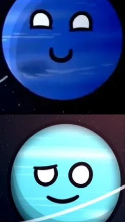 ai character: Uranus,Neptune  background