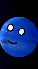 ai character: Neptune  background