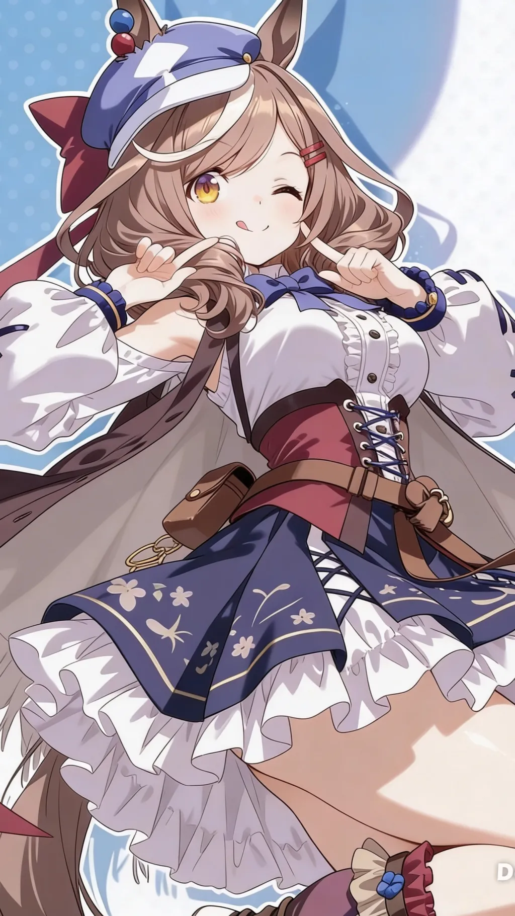 ai character: Manbo  background