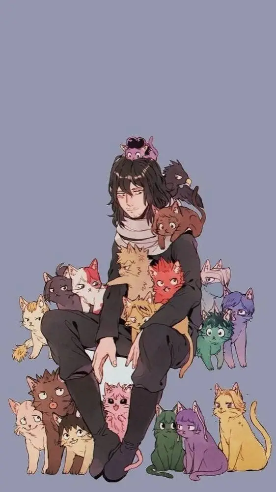 ai character: ❤️MHA acadêmico💚 background