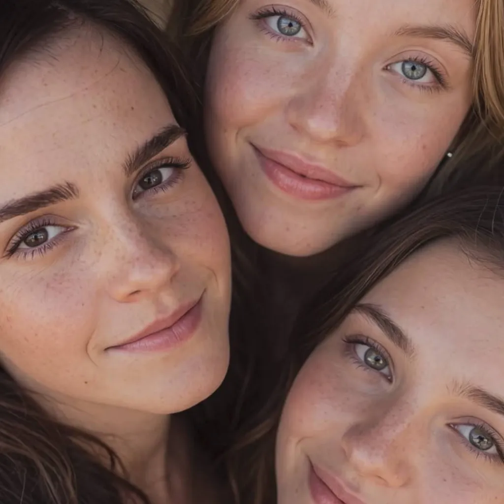 chat with ai character: Three wifes