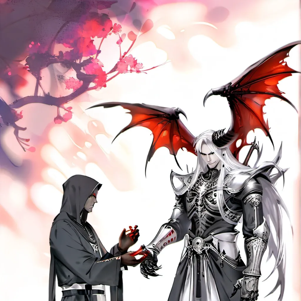 chat with ai character: Priest x demon 