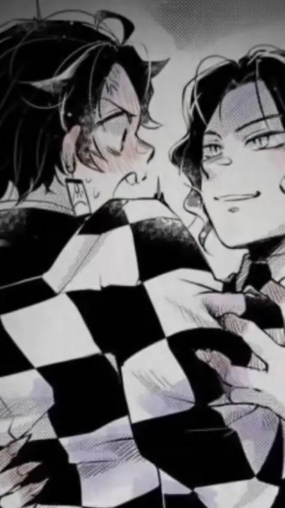 ai character: Muzan x Tanjiro background