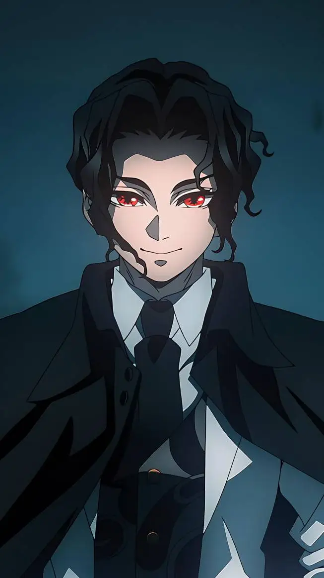 ai character: Muzan x Tanjiro background