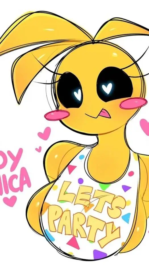 ai character: toy chica  background