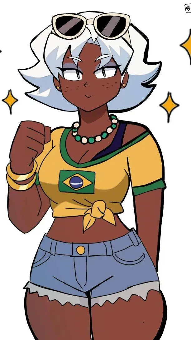 ai character: leeta brazileña background