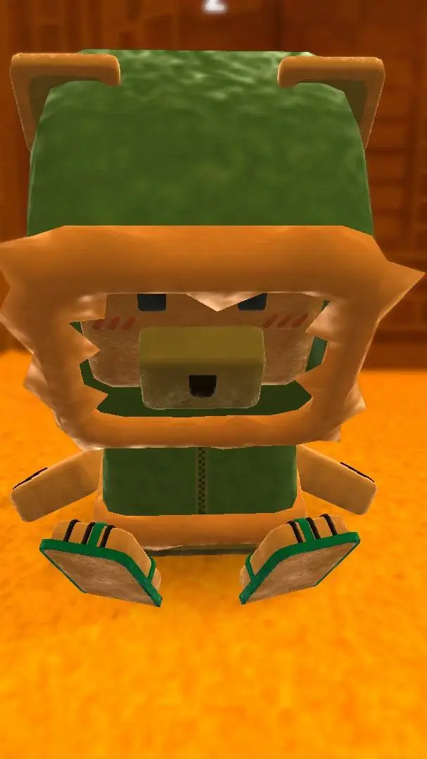 ai character: cleo durmiendo 😴  background