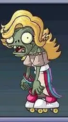 ai character: zombie purpurina  background