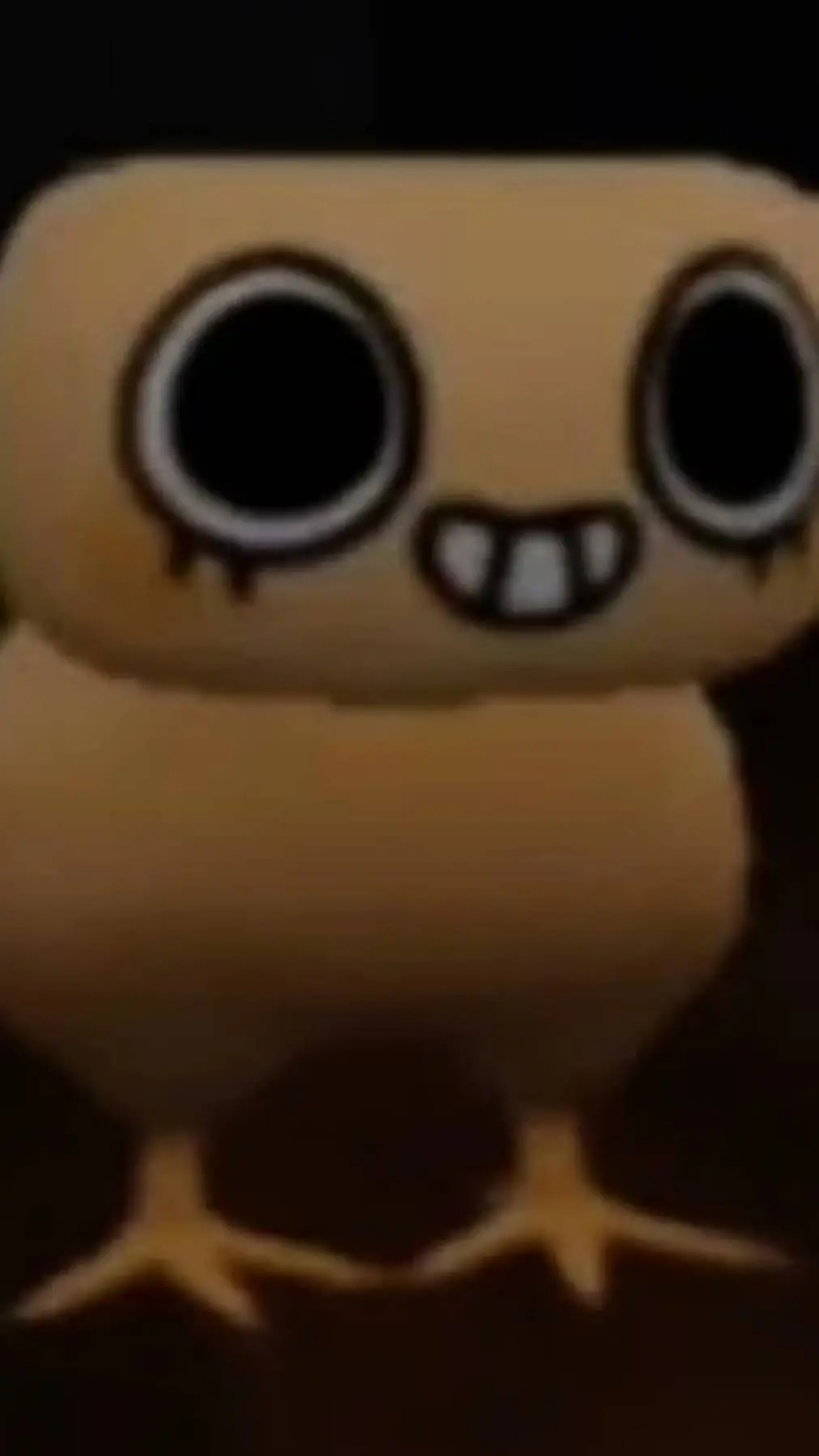 ai character: chicken shelly background