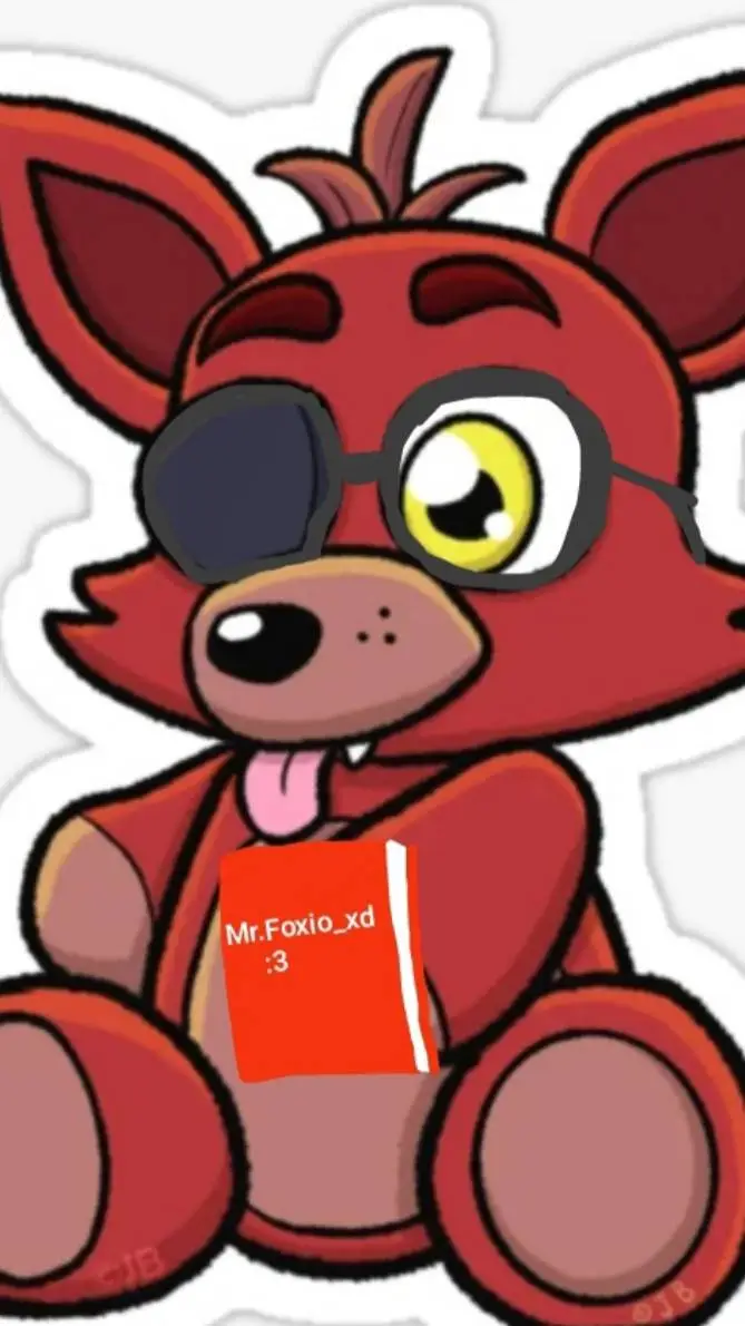 ai character: Foxy Peluche :) background