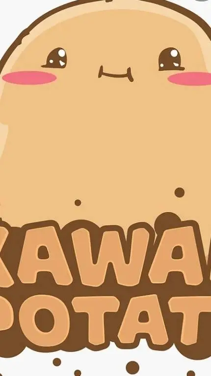 ai character: ☆potato☆ background