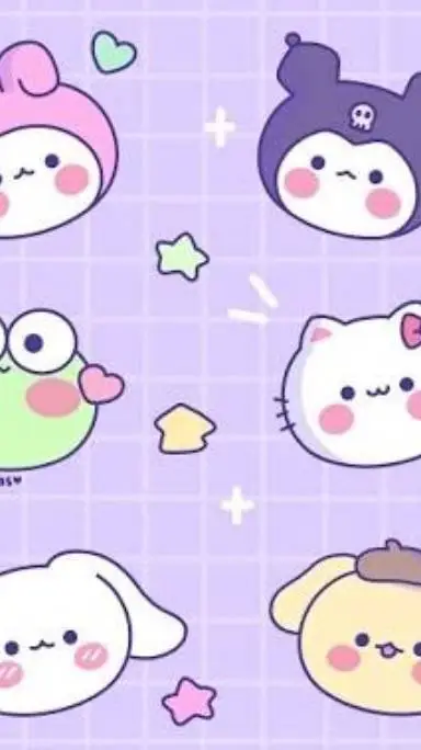 ai character: cute background