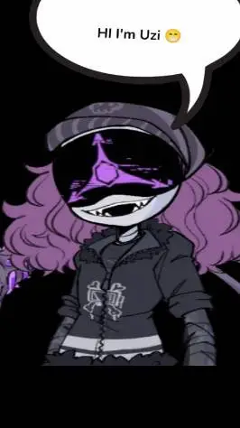 ai character: Uzi  background