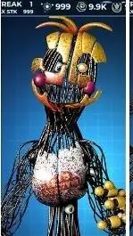 ai character: Toy CHICA .EXE background
