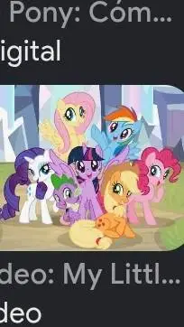 ai character: My little pony  background