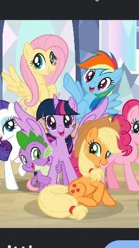 ai character: My little pony  background