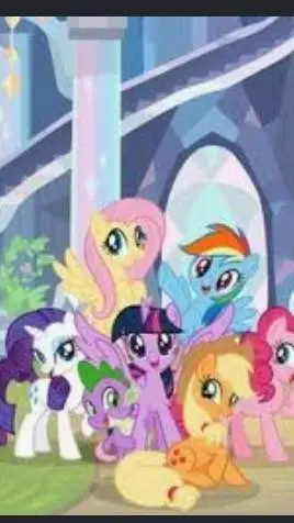 ai character: My little pony  background