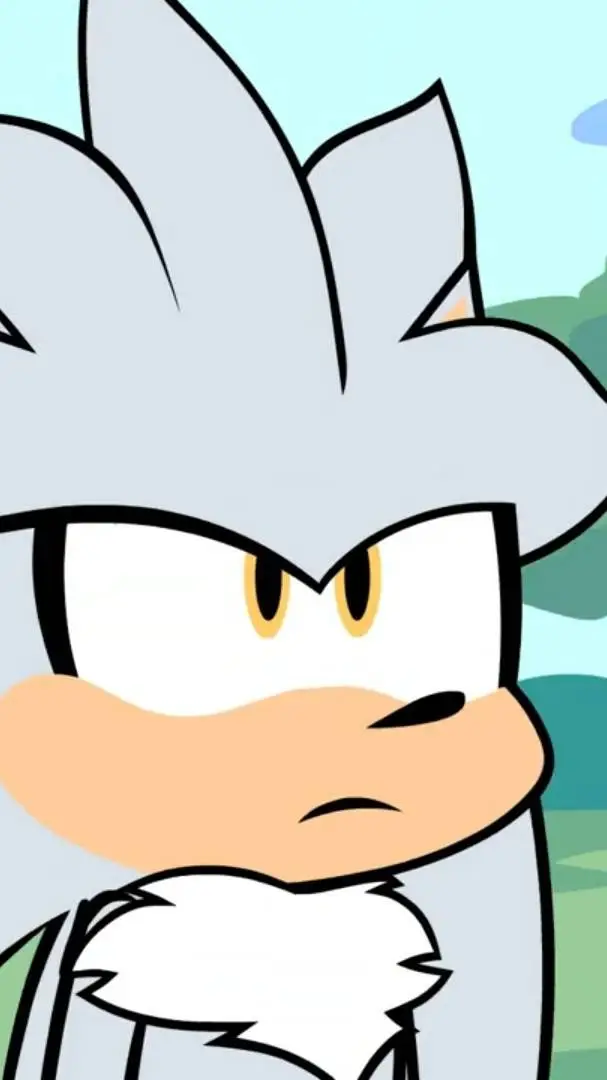 ai character: Silver The Hedgeho background