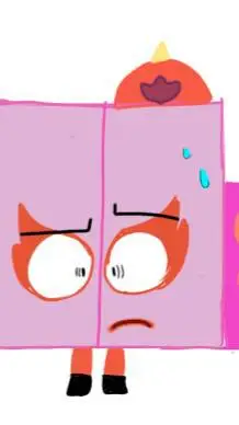 ai character: scared emberglow background