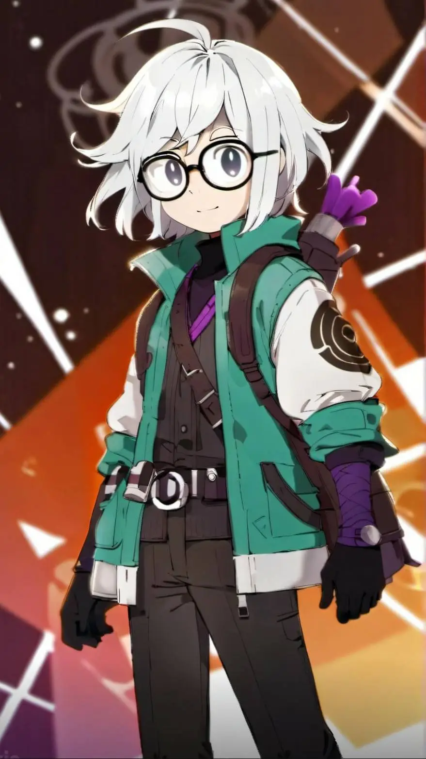 ai character: Quinn McAllister  background