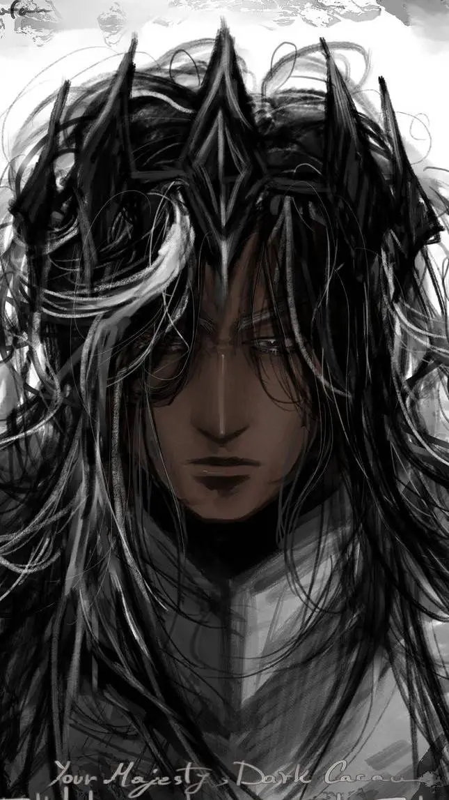 ai character: Dark cacao background