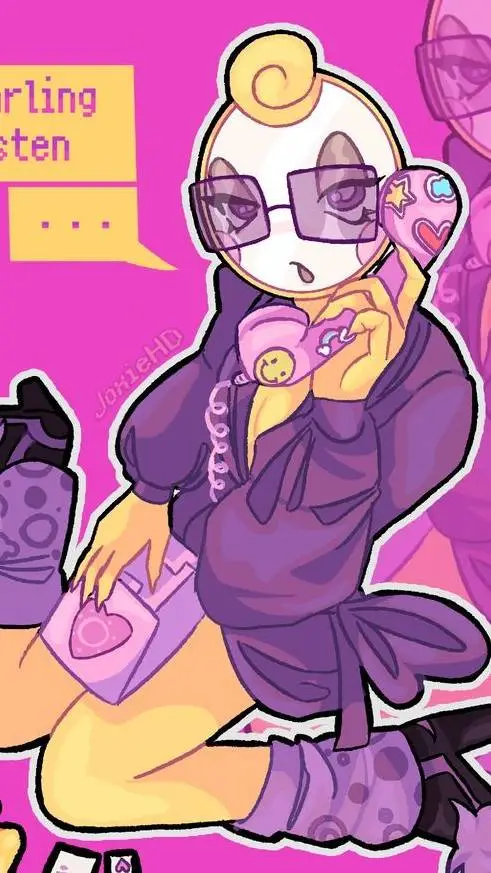 ai character: Glisten background