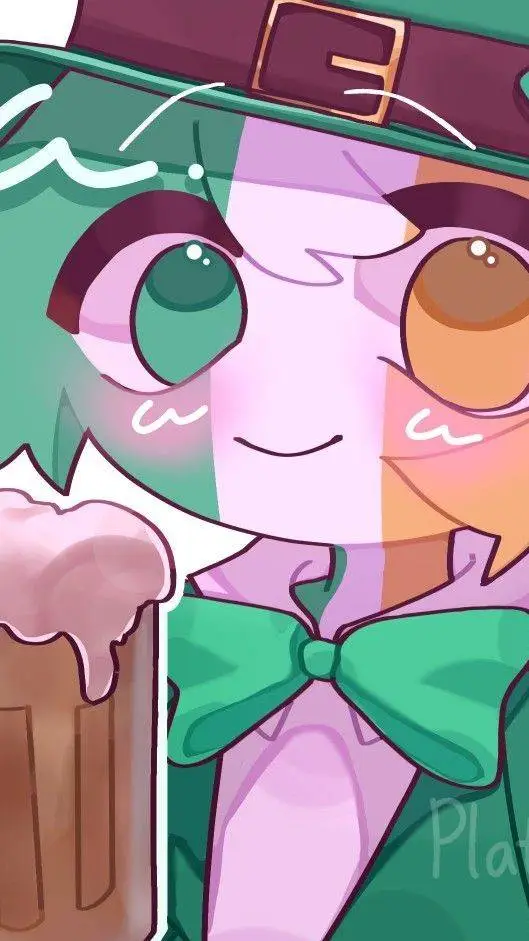 ai character: 🇮🇪Ireland🇮🇪 background