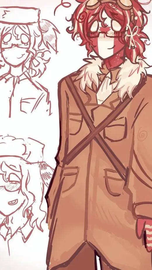 ai character:  🇨🇦's bday!  background