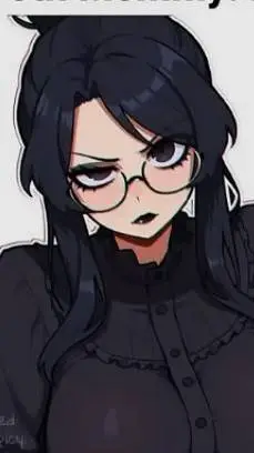 ai character: goth mommy background