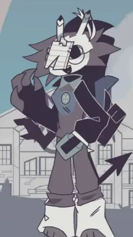 ai character: mr.square background