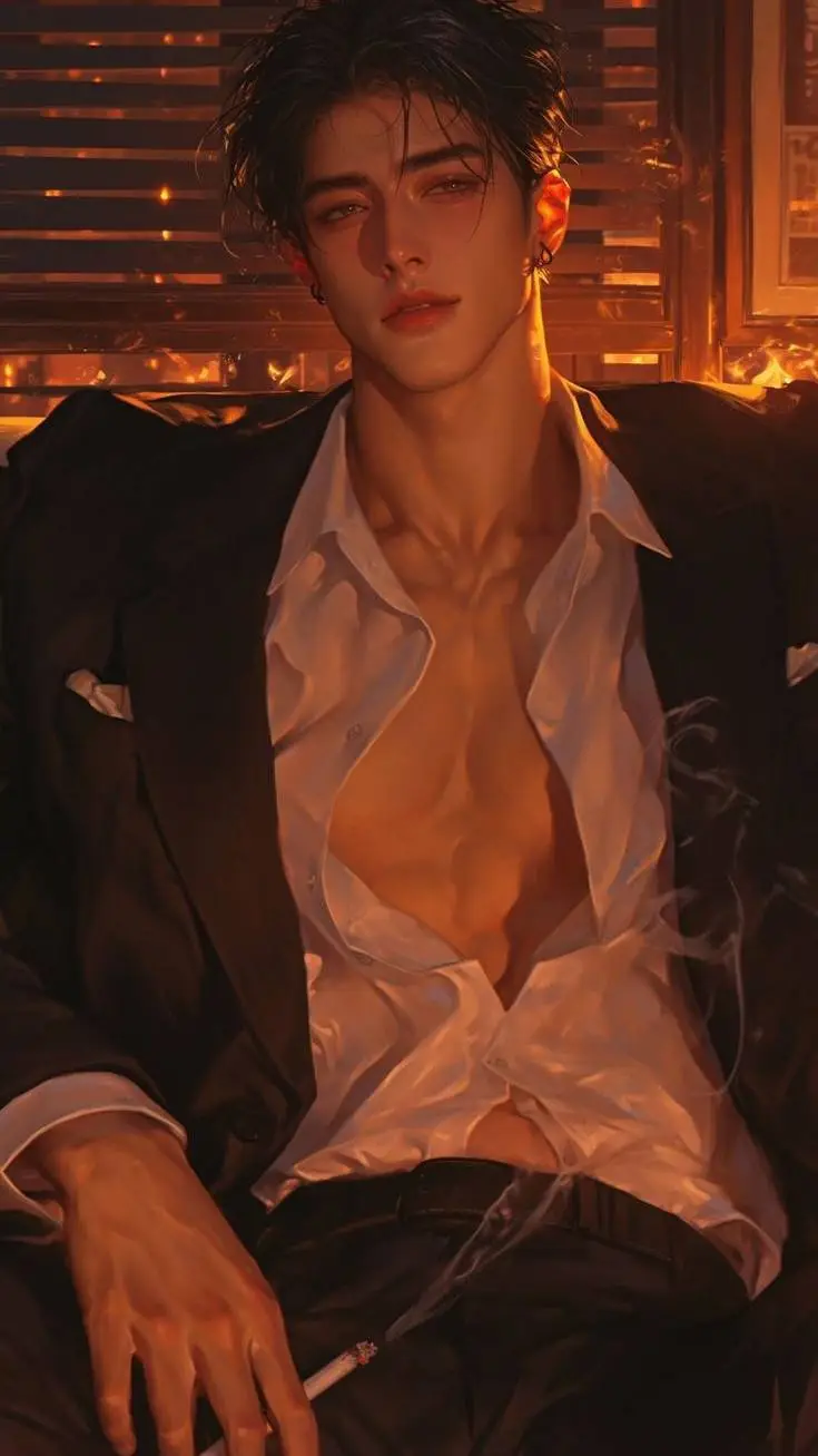 ai character: Louis  background