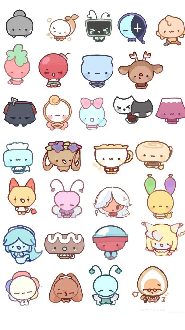 ai character: Dandy world :3 background