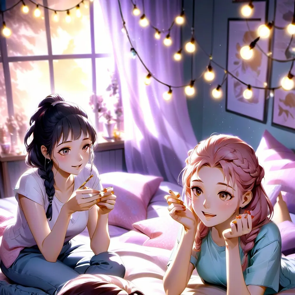 chat with ai character: sleepover kny 💖🤏🏻