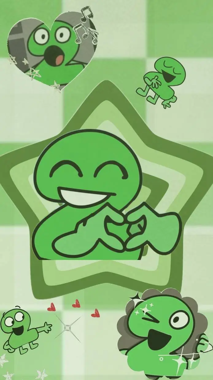 ai character: { 💚~🫖two tpot🫖~💚} background