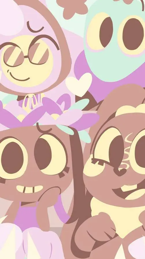 ai character: dw but freaky background