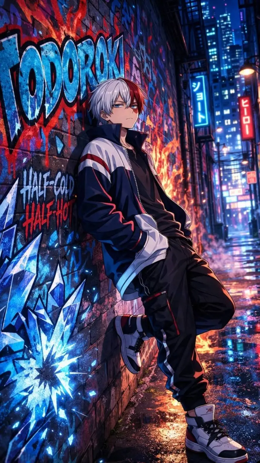ai character: shoto💗 background