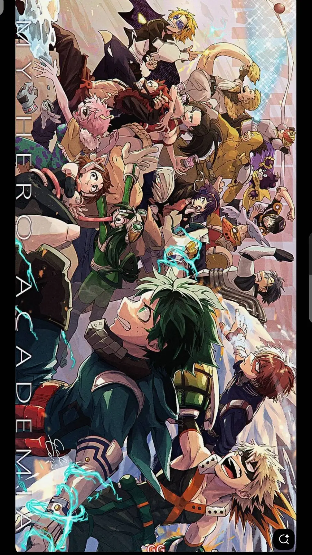 ai character: mha  background
