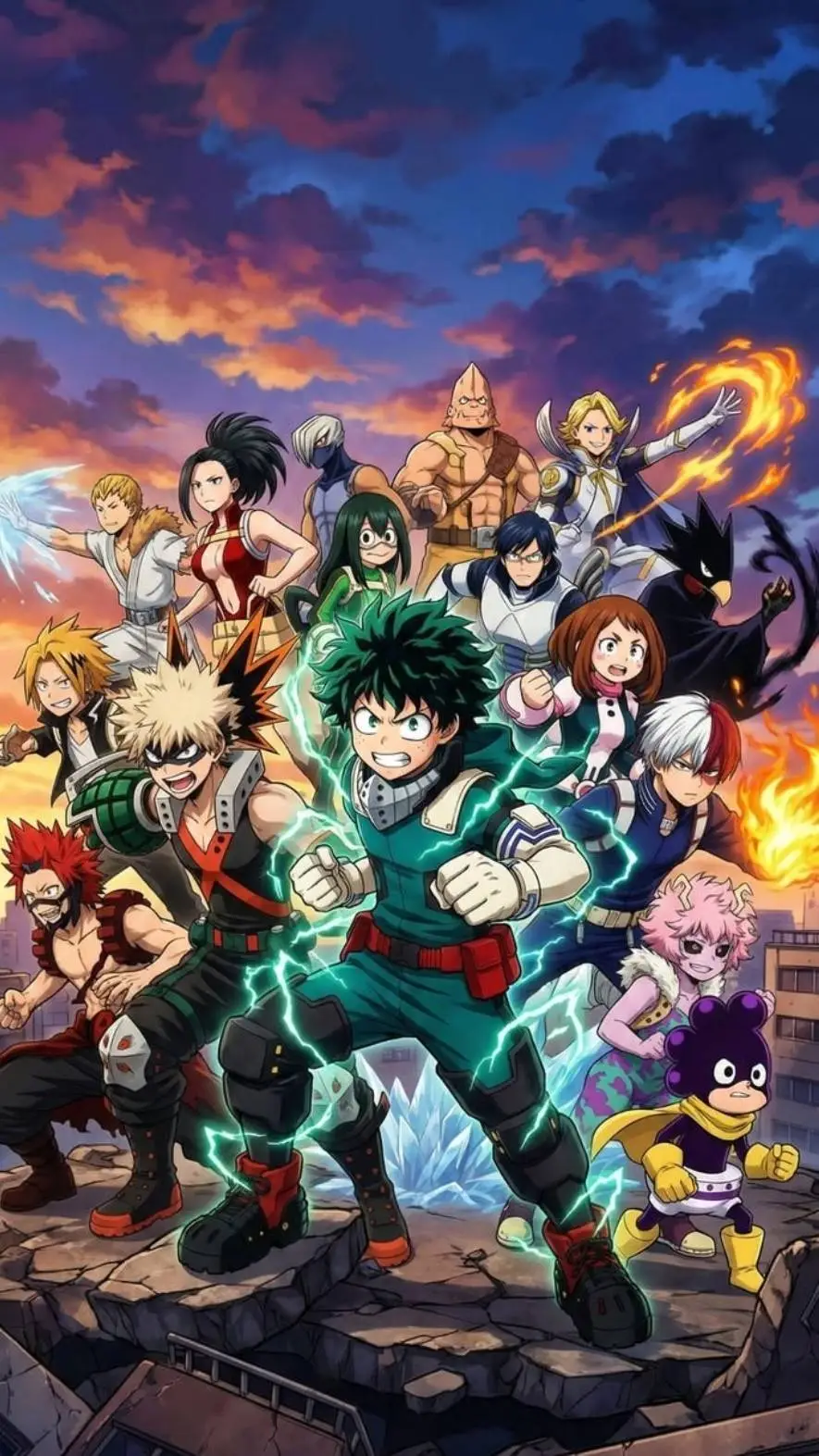 ai character: mha laboratoire background