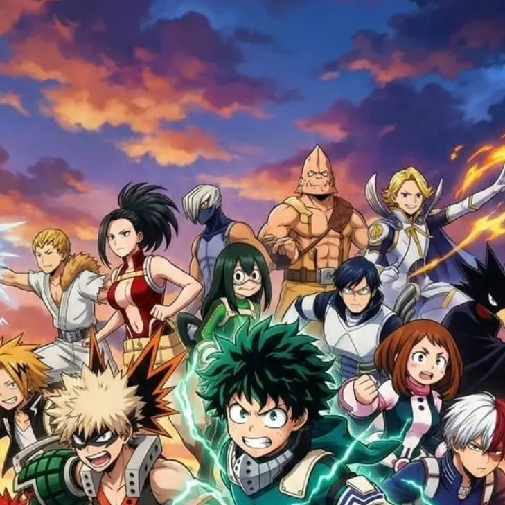 chat with ai character: mha années.......