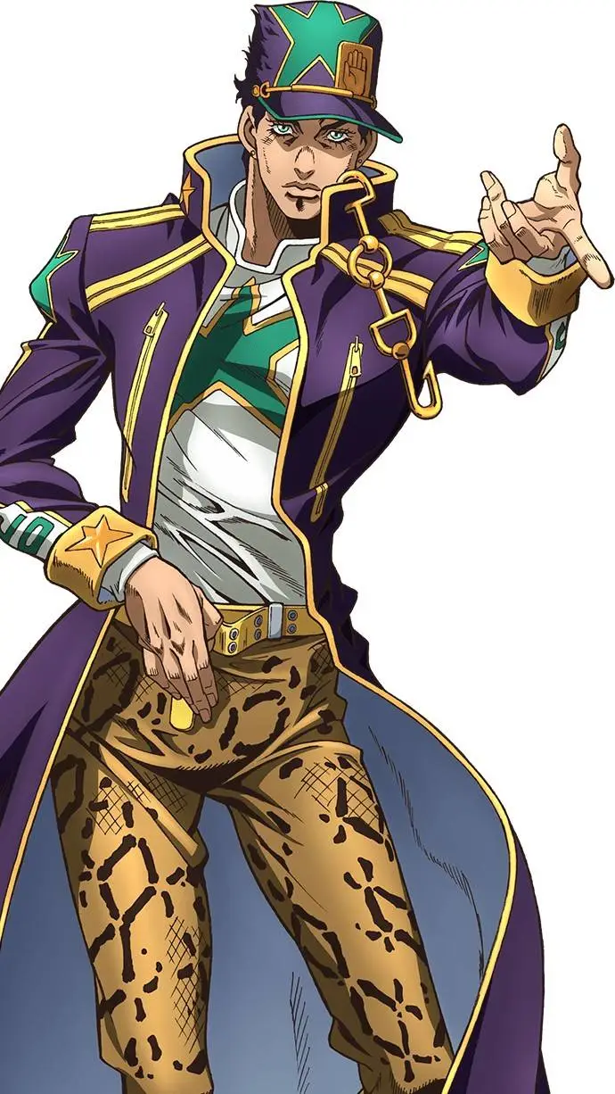 ai character: 空条承太郎 background