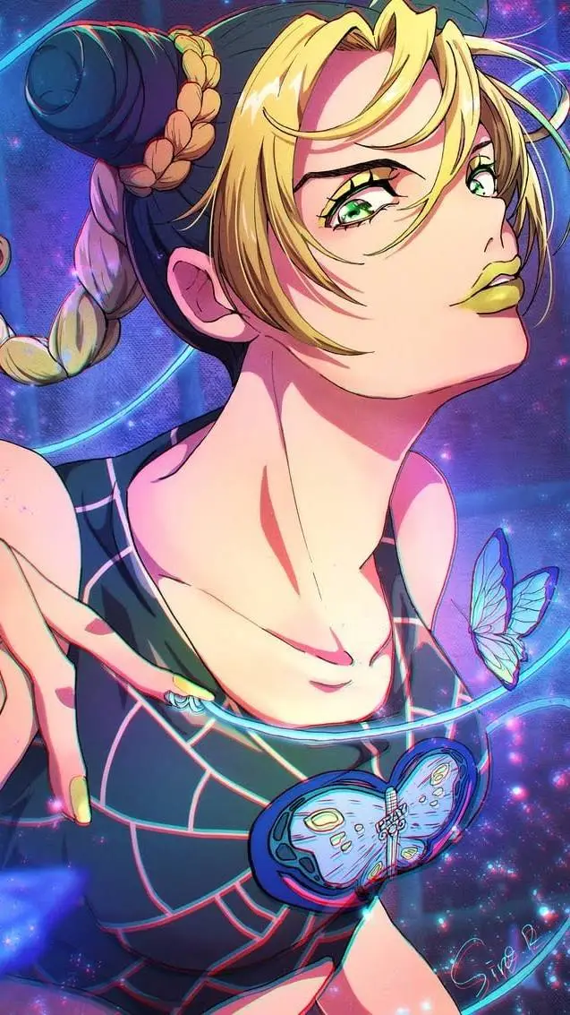 ai character: 空条徐伦 background