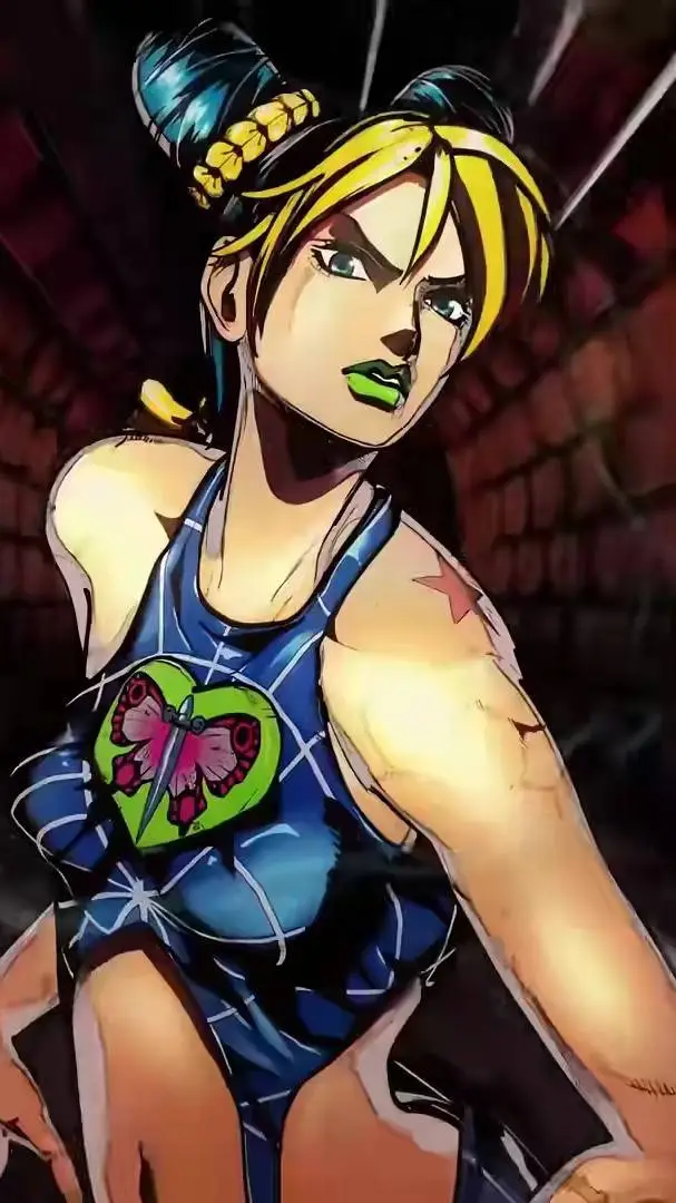 ai character: 空条徐伦 background