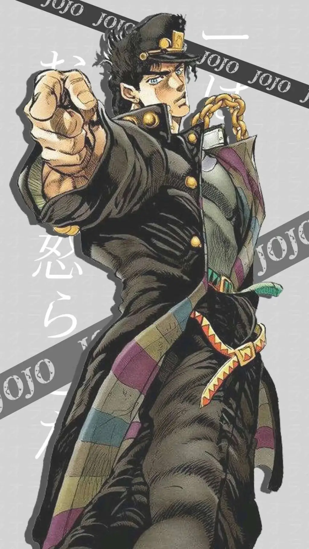 ai character: 空条承太郎 background