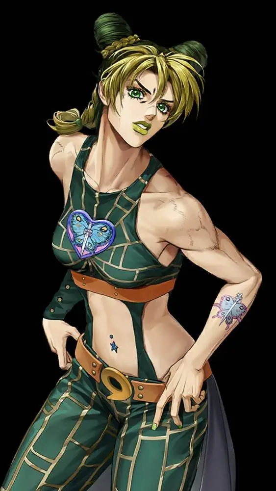 ai character: 空条徐伦 background