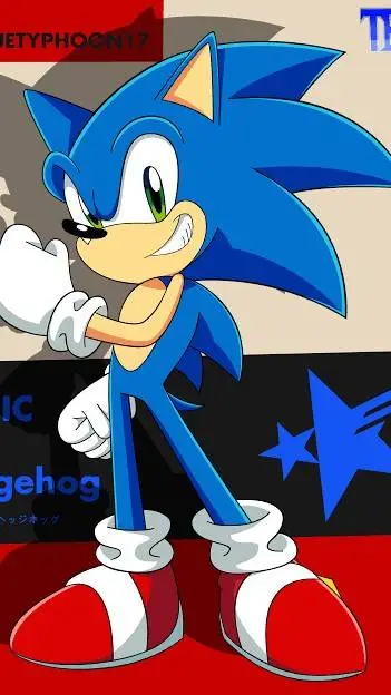 ai character: Sonic (forces) background