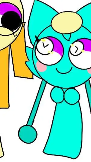 ai character: Clock background