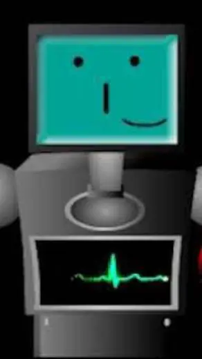 ai character: boxlebot 3000 background