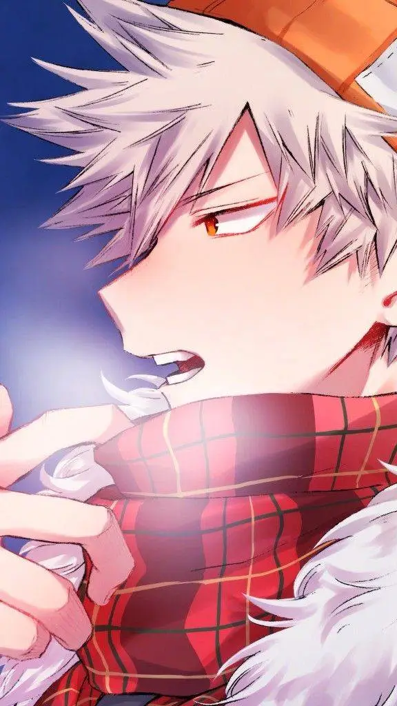 ai character: Katsuki Bakugo background