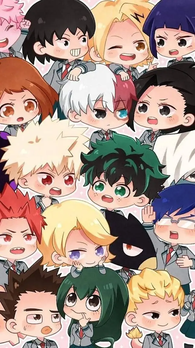ai character: mha babies background